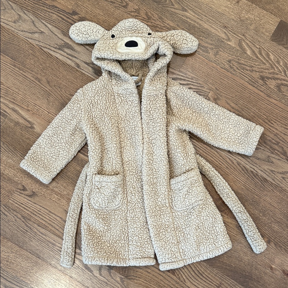 Pottery Barn Kids Tan Cozy Robe
